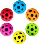 M2K Hub Super High Bouncing Ball, Space Ball Outdoor Indoor Picnic Ball, Sports Training Ball For Children Kids Adults Toys (Multicolor) (Pack Of 1 Ball) - Rubber, Softball