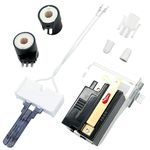 Gas Dryer Repair Kit 338906 Gas Dryer Flame Sensor 279834 Gas Valve Solenoid Coils 279311 Ignitor Compatible For Whirlpool, Ken-More Dryers