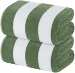 White Classic Beach Towels Oversize