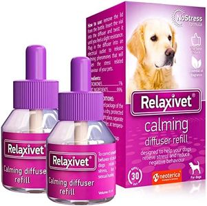 Beloved Pets Dog Calming Pheromone Diffuser Refill 2 Pack | Improved in Germany DE-Stress Formula | Anti-Anxiety Treatment for Cats | Reduce Spraying, Scratching, Fighting