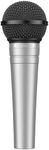 TONOR Cardioid Dynamic Vocal Microphone, Wired Vocal Mic with Integral Pop Filter and Spherical Mesh Grating, Handheld Mic with Noise Reduction, 6.35mm XLR Output, Singing, Stage, D58 Silver