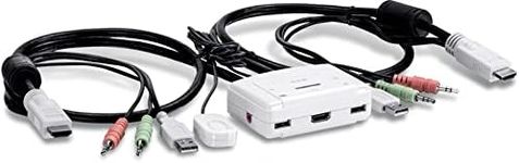 TRENDnet 2-Port HDMI KVM Switch, Co