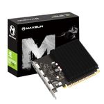 MAXSUN GeForce GT 730 4GB GDDR3 Graphics Card, 4X HDMI, Support 4K@30Hz Video Card, PCI Express 2.0 x8, Silent GPU