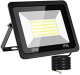 LED Flood Light Outdoor, 60W Super 