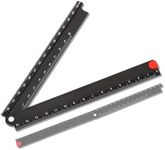 30cm Folding Ruler, 90° Foldable Me