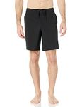 Amazon Essentials Men's Board Shorts, Washed Black, XL