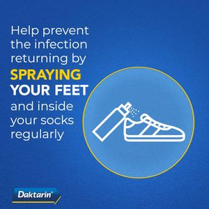 Daktarin Antifungal Spray Powder 100g