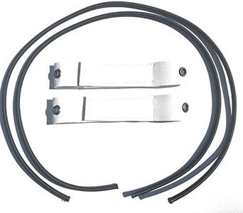 Fix My Gear Pro Goalie Shock Toe Straps (White)