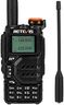 Retevis RA79 Ham Radio, Airband Radio, Dual Band Walkie Talkie with Channel Sync, Chirp, Long Range, Type-C, 1400mAh Battery, Walkie Talkie for Travelling, Hiking, Emergency Rescue，Hunting(1Pcs)