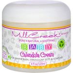 Mill Creek Botanicals Baby Calendula Cream, 4 oz (Pack of 4)