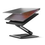 Native Union Desk Laptop Stand – Height Adjustable Ergonomic Computer Stand – Compatible with MacBook Air/Pro, iPad, Dell, HP, Lenovo, Microsoft Surface & Laptops & Tablets Up to 5kg (Black)