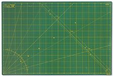 Elan Cutting Mat A1 Green, 5-Ply Craft Mat, Self-Healing Cutting Board Craft, Art Mat, Self Healing Cutting Mat 90 x 60, Dressmaking Accessories for Sewing, Quilting, and Crafting