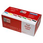 DayMark Safety Systems DissolveMark Day of The Week 1" Square Labels, Monday-Sunday, Dispenser Box Included (3,500 Labels)