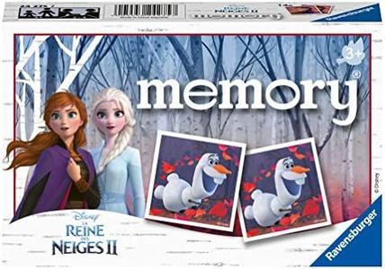 Ravensburger - Jeu Educatif - memory® - Disney La Reine des neiges 2 - Un premier jeu éducatif mêlant observation , association et mémorisation - A partir de 3 ans - 24275