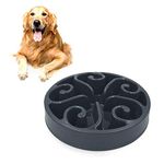 Slow Feeder Dog Bowl Pet Bowl,Labyrinth Interactive Puzzle Bowls,Slow Eating Medium-Sized Dog Food Bowl, Anti-Swallowing Bloat Stop