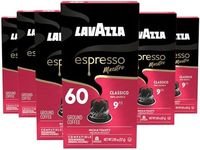 Lavazza Espresso Maestro Classico Aluminum Capsules Compatible with Nespresso* Original Machines, Medium Espresso Roast, 100% Arabica (60 Capsules)