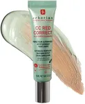 Erborian Color Correcting CC Cream with Centella Asiatica, Red Correct - Light Multi-Purpose Facial Concealer with Illuminating Finish Soothes & Hydrates - SPF Korean Skincare Skin Perfector - 0.5 Oz