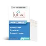 Utiva UTI Test Strips – Home Test Kit for Urinary Tract Infection – Clinically Accurate Results in 2 Minutes – Urine Test Strips for Women and Men, 3 Individual At Home UTI Tests