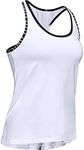 Under Armour Women UA Knockout Tank, Workout Tank Top, Essential Gym Clothes White/White