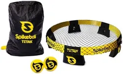 Spikeball Titan Game Set - Stronger Frame & Enhanced Stability, Includes 1 Pro Ball & 1 Atlas Ball, Competition Ready, Portable with Carry-Bag
