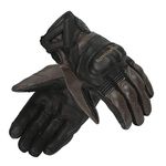 Royal Enfield Stalwart Riding Cycling Gloves Black&Brown Xl With Knox Knuckle Protectors&Highly Ventilated Perforated Leather With Knox Knuckle Protectors&Highly Ventilated Perforated Leather