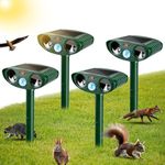 Pack of 4 Ultrasonic Animal Repelle