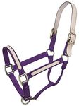 Tough 1 Break-Away Halter, Purple, Horse