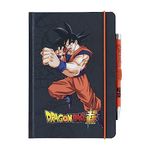 Grupo Erik Dragon Ball Super Goku Premium A5 Notebook With Projector Pen | Notebooks A5 | Notepads A5 | A5 Notepad | Dragon Ball Manga | Dragon Ball Super Manga