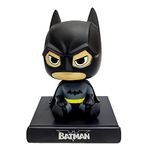 V2fashion_Bobble Head Action Figure Limted Edition for Car Dashboard,Decoration Study/Office Table (13cm) Pack of 01 (Batman), Plastic