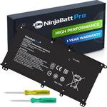 NinjaBatt Pro HT03XL L11119-855 Battery for HP Pavilion 15 Series - Fits 14-CE/14-CF/15-DB/15-CS/15-DA/15-DW/17-by/17-CA - Replacement Laptop Battery for HP 15 Laptop - Long-Lasting Power