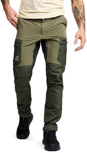 RevolutionRace Rambler Lightweight PRO Pants da Uomo, Pantaloni Leggeri da Outdoor ed Escursionismo, Kalamata, M