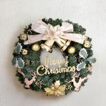 Jingle Jollys Christmas Wreath 60CM