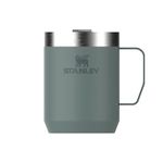 Stanley Classic Legendary Camp Travel Mug 0.23L - Keeps 1 Hour Hot - 2 Hours Cold - Dishwasher Safe - Stainless Steel Camping Mug - BPA-Free Coffee Cup - Shale