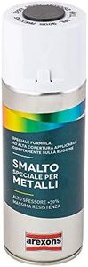 Arexons 3293 SPEC.METALLO NERO INTENSO BRILLANTE RAL 9005 ML 400, 400 ml (Confezione da 1)