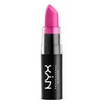 Nyx Professional Makeup Matte Lipstick, Shocking Pink, 4.5g
