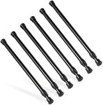 6Pcs Tension Rod, Goowin 25-40cm Te