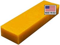 Blended Waxes, Inc. Cheddar Cheese Wax 1lb. Block - Premium Wax for Cheese Making