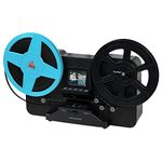 Magnasonic Super 8/8mm Film Scanner, Converts Film into Digital Video, Vibrant 2.3" Screen, Digitize and View 3", 5" and 7" Super 8/8mm Movie Reels (FS81)