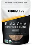 Terrasoul Superfoods Organic Flax Chia Blend, 16 oz - Superseed Boost for Energy & Wellness