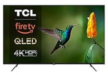 TCL 55CF630K 139cm (55 inch) QLED Fire TV (4K Ultra HD, HDR 10+, Dolby Vision & Atmos, Smart TV, Game Master, 60Hz Motion clarity, Press & Ask Alexa), Black