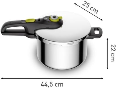 Tefal Secure 5 Neo Pressure Cooker 6L – Stainless Steel