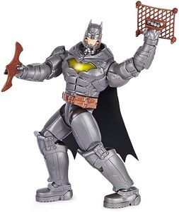 BATMAN, DC Comics, Battle Strike Batman 12-inch Action Figure, 20+ Phrases and Sounds, Collectible Kids Toys for Boys and Girls Ages 3 and Up