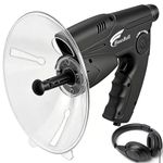 HAUSBELL Parabolic Listening Device for Adventure – Bionic Ear Electronic Nature Explorer, 8X Monocular, Adjustable Volume, Includes Headphone, Fun Outdoor Nature Sound Observation Digital Tools