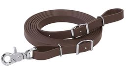 Weaver Leather Brahma Webb Trail Gear Trail Rein, Brown, 5/8-Inch x 10-Feet