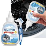 Mould Remover, Large Capacity Mould and Mildew Remover Gel for Washing Machine Seals, Bathroom Grout, Shower, Tile, Kitchen Sink & Stains (220ml)