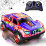 GagaCo Remote Control Car for Boys, Mini RC Racing Cars for Kids Ages 3 and up, 2.4Ghz Beginners RC Cars with Cool Light, Rechargeable Toy for Boys Ages 3 4 5 6 7 8 Birthday Xmas Gift, Red