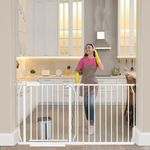 HOOOEN Extra Wide Baby Gate Extra T