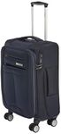 Samsonite Synch 57 cms Polyester Softsided Small Cabin Luggage/Trolley Bag with Expandable Zip, Navy Blue