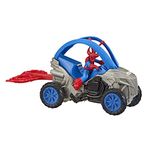 Marvel Spider-Man: Spider-Ham Stunt Vehicle 6-Inch-Scale Super Hero Action Figure And Vehicle, Kids, Multicolor