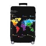 OuLi Store® Travel Luggage Cover Fit for 18-32 Inch Luggage Travel Luggage Protective Covers Suitcase Cover Elastic Dustproof Travel Accessories (Color 5, XL-(29-32 inch Luggage))